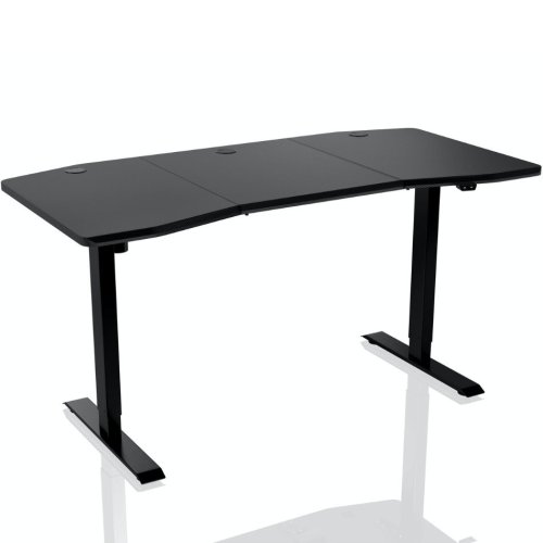 Nitro ConceptS D16E Black - Mesa Gamer, Altura ajustable eléctricamente
